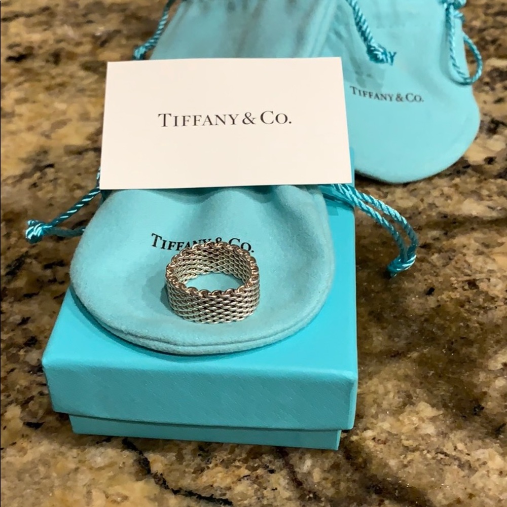 Tiffany somerset mesh ring